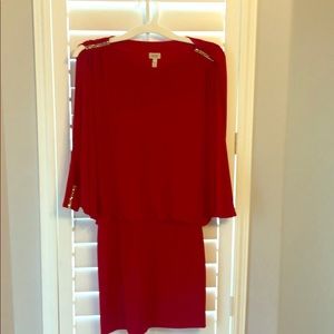Red Cache cocktail dress